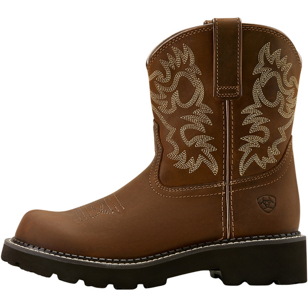2026 Ariat Femmes Fatbaby Botte De Style Western 10061281 - Sassy Brown